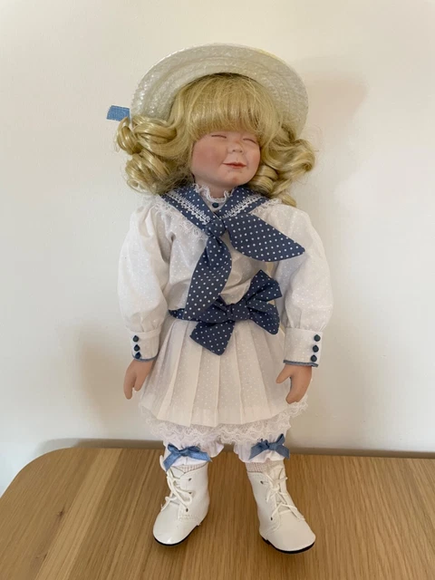 Ashton Drake Galleries 1997 porcelain doll sailor Vintage