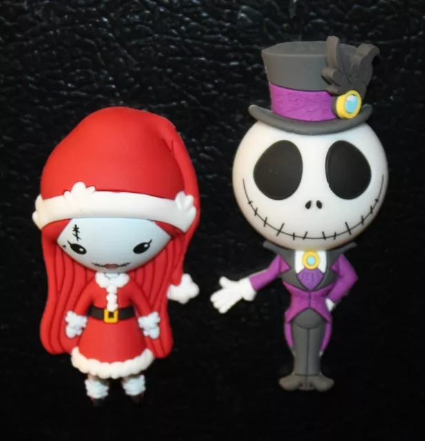NIGHTMARE BEFORE CHRISTMAS Jack Skellington and Sally Rare 3D