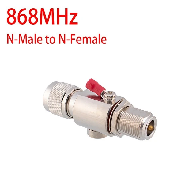 Cyllde ARRESTO FULMINE 2 PEZZI 2.4G COASSIALE N TIPO MASCHIO A FEMMINA 2G‑5.8GHZ 50 IP67 PER SEGNALE TV HAM RADIO Cyllde ARRESTO FULMINE 2 PEZZI 2.4G COASSIALE N TIPO MASCHIO A FEMMINA 2G‑5.8GHZ 50 IP67 PER SEGNALE TV HAM RADIO