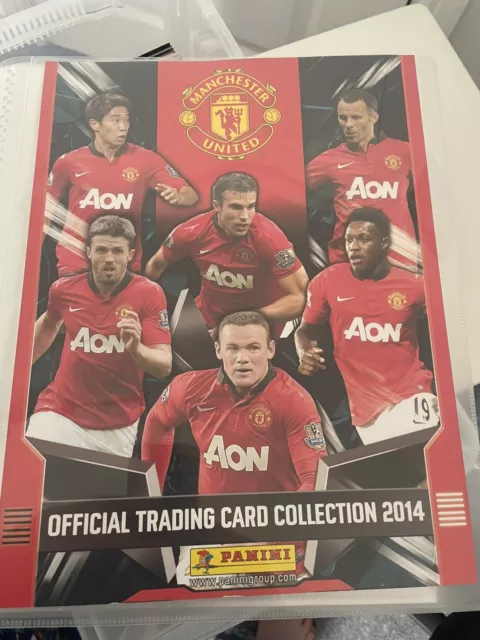Manchester United Panini Cards 2014  From 1 To 126 + Ultra Cards