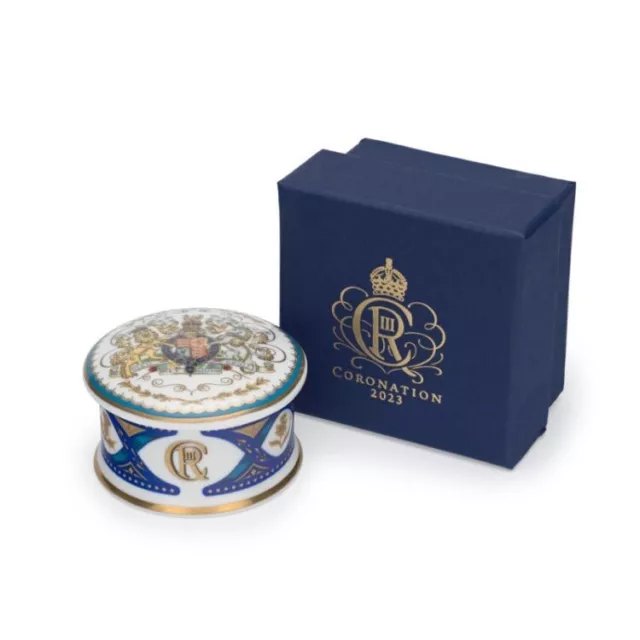 Royal Collection Trust Coronation King  Charles  III Pillbox