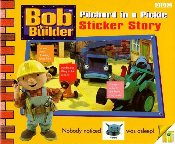 BOB THE BUILDER- Pilchard in a Pickle Sticker S..., BBC £7.49 - PicClick UK