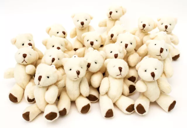 Lot De 15 X Adorables Petits Oursons En Peluche - Parfaitement Neufs - Cadeau