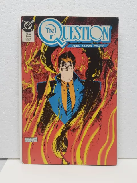 THE QUESTION #4 (May 1987, DC Comics) FN