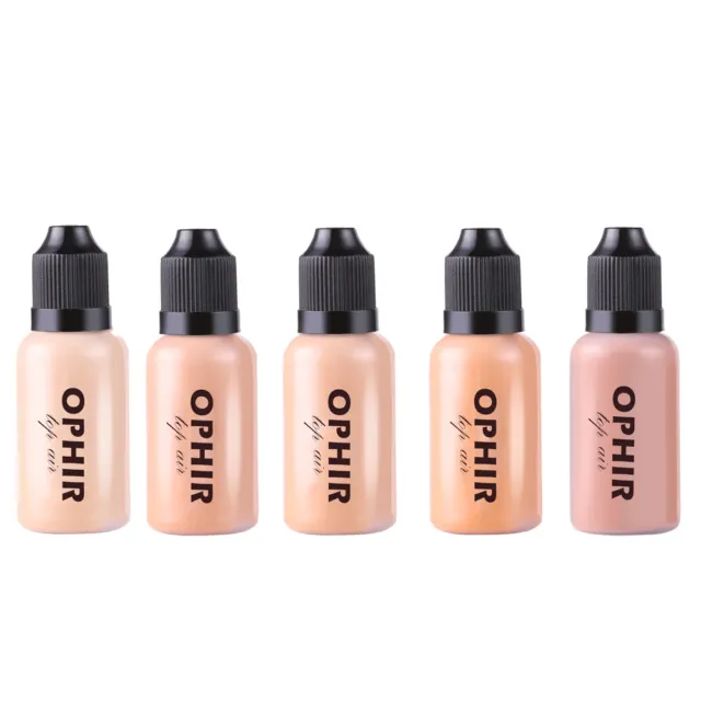 OPHIR Airbrush Makeup Cosmetic Foundation Set for Airbrush Makeup System 5 Color