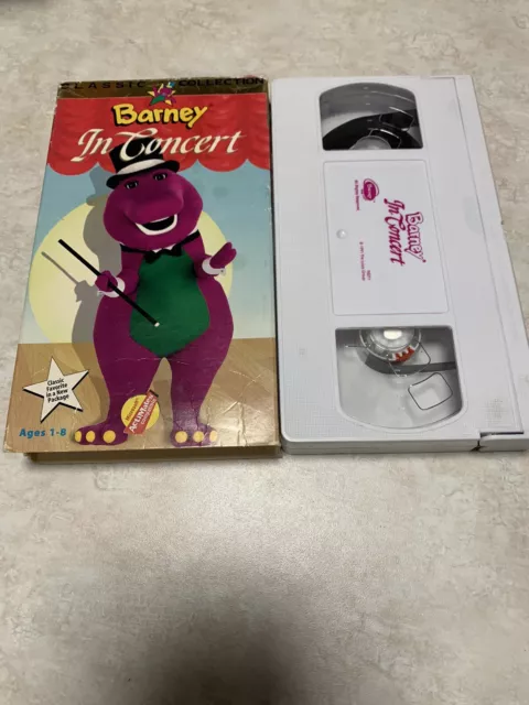 Barney Barney In Concert Vhs Classic Collection Dh 1482 Picclick Ca
