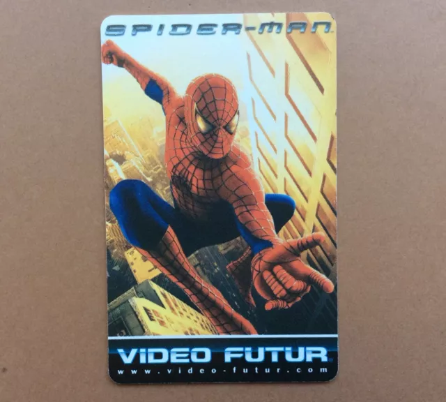 Film SPIDER-MAN Carte VIDÉO FUTUR 211 Spiderman Movie Trading Card Collector