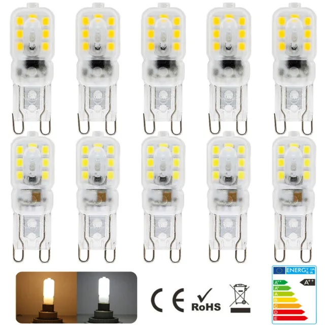 10X G9 LED Bulb 5W Capsule Lamp 220V Corn bulb 2835SMD Replace Halogen LightLamp