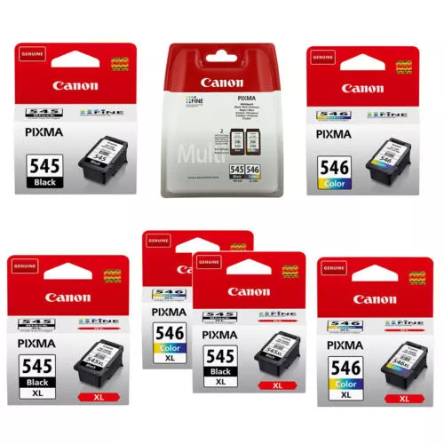 Canon PG545 / CL546 / PG545XL / CL546XL / Ink Cartridge For PIXMA MG2450 Printer