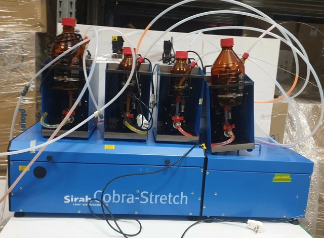 sirah lasertechnik cobra-stretch dye laser W/ SFM-355 mixing unit 4X circulators
