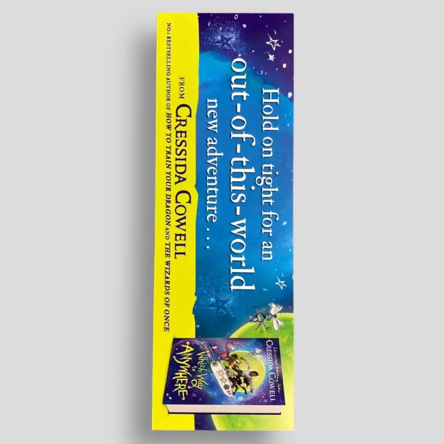 Which Way To Anywhere C. Cowell Collectible Promotional Bookmark -not the book 2