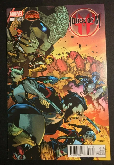 House Of M 1 Variant 1:25 Mahmud Asrar Secret Wars Moon Knight Scarlet Witch 3