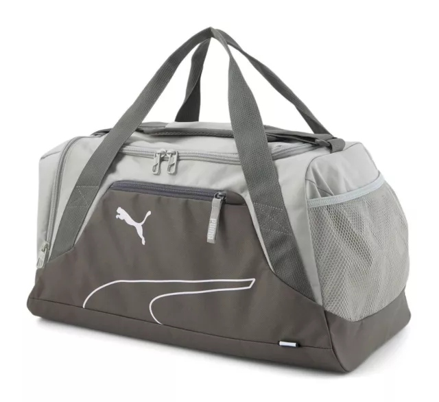 PUMA Fundamentals Sports Bag Sporttasche Shadow Gray - Smokey Gray Neu