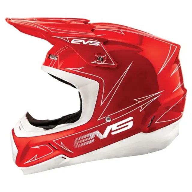 T5 Pinner Helmet Red/White - Large EVS H16T5P-RW-L
