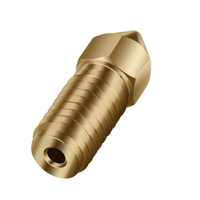 1Pcs 3D Printer Extruder Nozzle High Hardness Hardened Brass Nozzle for ED34191