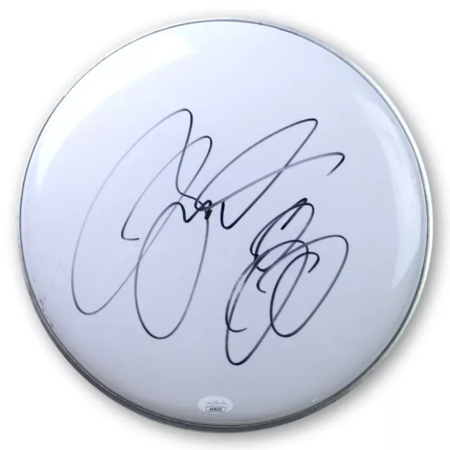 Jason Bonham Signed Autographed 12" Drumhead Led Zeppelin Drummer JSA AM56335