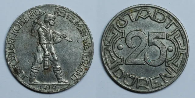 Germany - Duren 25 Pfennig 1919
