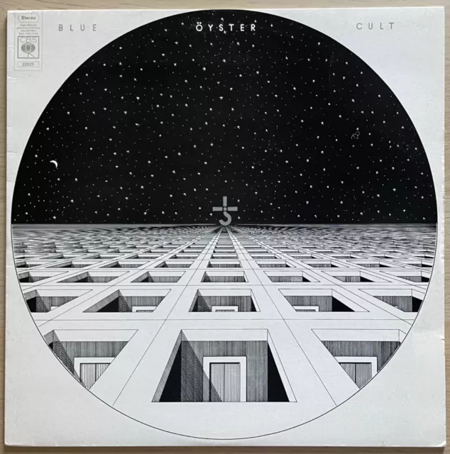 Blue Oyster Cult - Self Titled LP - UK CBS 32025  A1 / B1  EX+ Vinyl