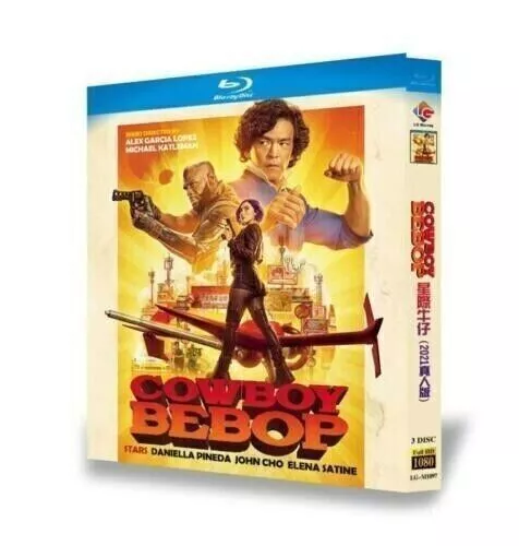 Cowboy Bebop 2021 Blu-ray BD 2 Disc TV Series + Movie BoxedAll Region