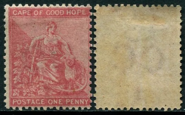 Cape Good Hope 1 Penny Pink 1864 / MH 14
