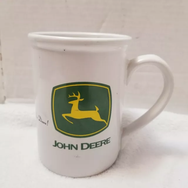 John Deere Coffee Mug Cup Gibson Collectibles Nothing Runs Like A Deere Tractor