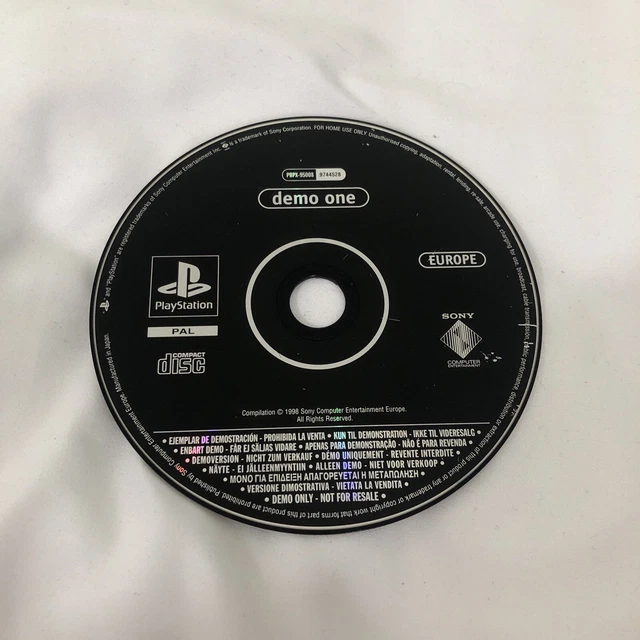 PLAYSTATION 1 PS1 Demo One Disc ONLY 1.99 PicClick AU