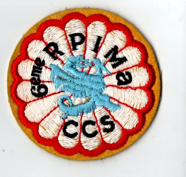 Insigne Original CCS De Sétif - Guerre D'Algérie 1954-1962 - Armée De Terre Française - Occasion Authentique