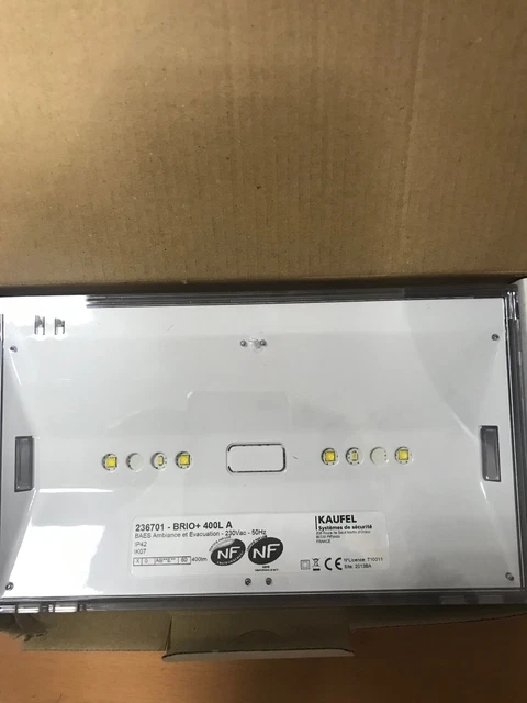 BRIO+/Bloc ambiance extra plat SATI - 100% LED - NF AEAS & ENV. -BAES V+