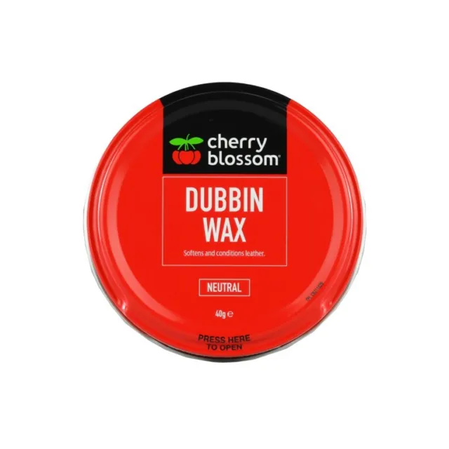 Cherry Blossom Traditional Shoe Polish Paste - Smooth Leather 10 Colours Dubbin