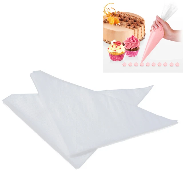 100 Bolsa de Tuberías de Pastel Bolsa de Tuberías Bolsa de Pastelería Bolsas de Pastelería