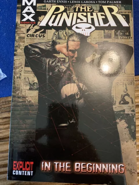 Marvel Comics Punisher In The Beginning Garth Ennis