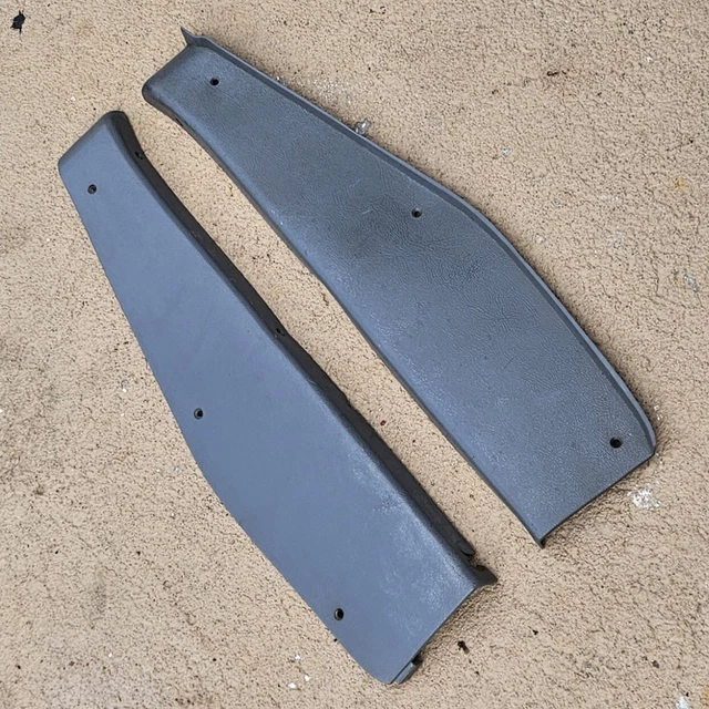 OEM 1981-1991 Chevrolet GMC Suburban Left & Right Gray Cargo Door Jamb Trim