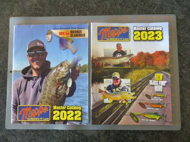 2022 and 2023 Mepps Fishing Tackle Catalogs
