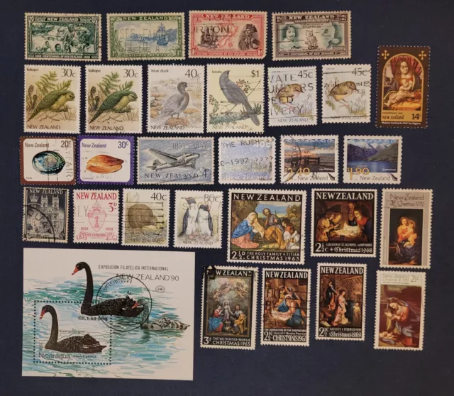 Lot427 Briefmarken Block New Zealand Gestempelt