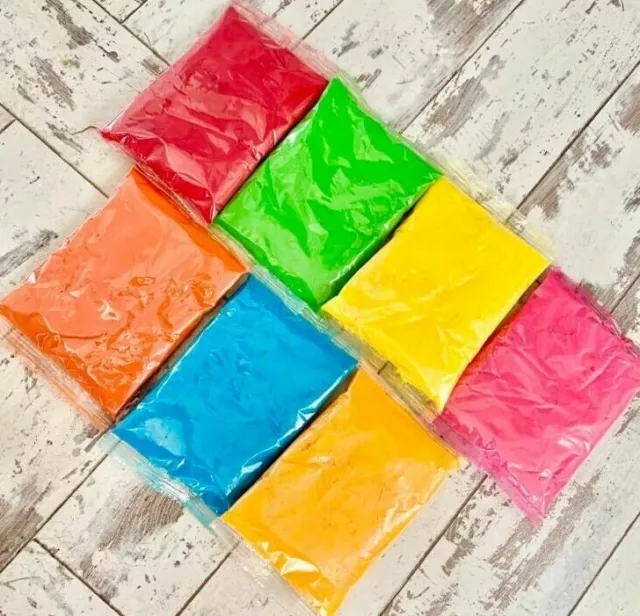 100gm's HOLI POWDER PACKETS FOR COLOUR RUN,GENDER REVEAL,PARTIES & VARIOUS ART