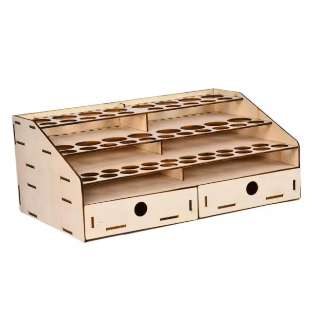 Wood Tool Holder With 58 Holes For Workshop