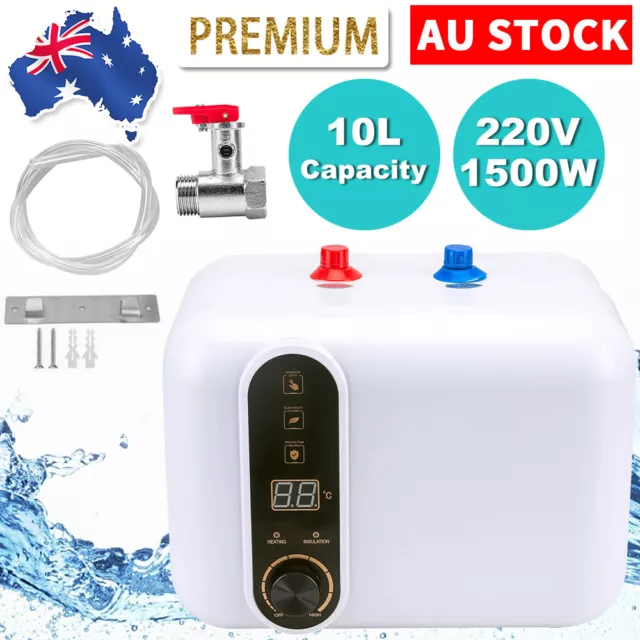 Portable Electric Hot Water System Heater Household Caravan Instant Shower 1500W