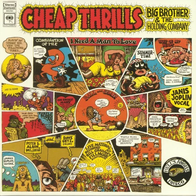 BIG BROTHER & THE HOLDING COMPANY - Cheap Thrills - Vinyl (LP)