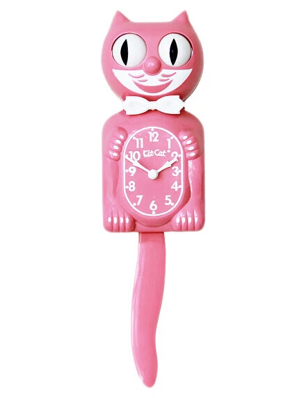Pendule Murale Kit-Cat Chat – Retour Vers Le Futur – 39,5 Cm – Neuve En Boîte