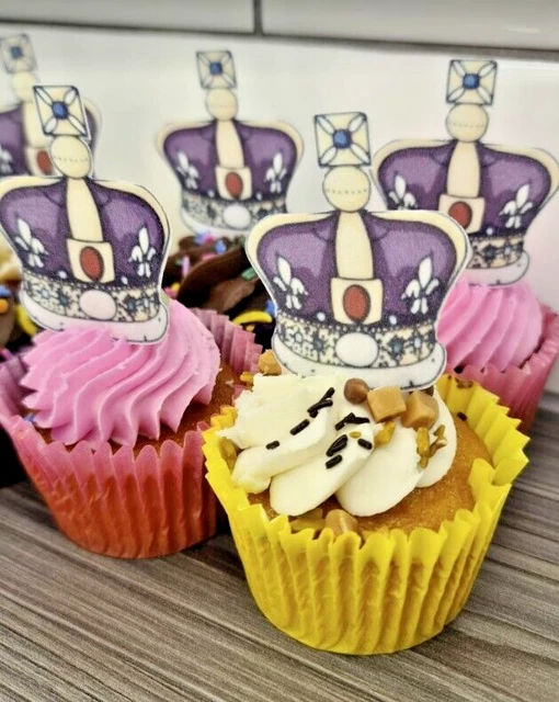 Edible Cupcake Toppers – Dancing Queen Age 17, Pre-Cut, 12 X 2 Inch