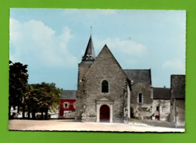 Auvers-Le-Hamon (72) Cpsm / Place De L' Église