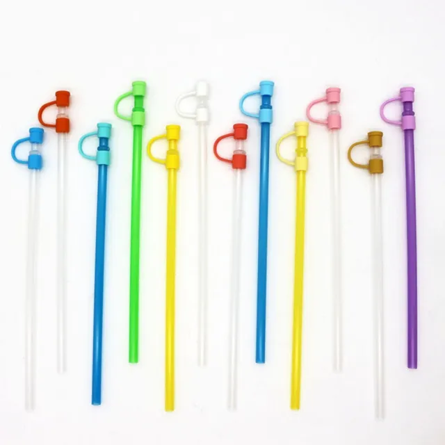 6PCS DUST-PROOF STRAW Tip Caps Cute Straw Toppers Straw Cover Cap for Straw  $4.32 - PicClick AU