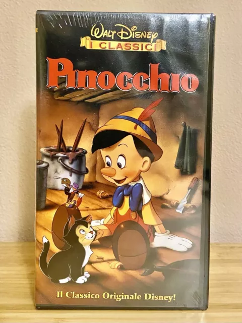 Walt Disney | Pinocchio | VHS 1997 | Nuovo sigillato RARA!