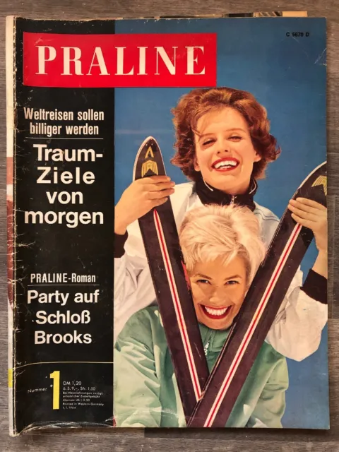 Praline Frauenzeitschrift Nummer 1 1964