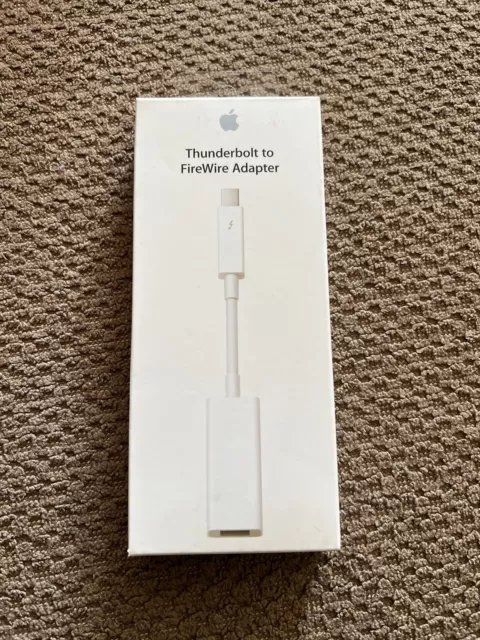 Genuine Apple Thunderbolt to FireWire (800) Adapter MD464ZM/A model A1463