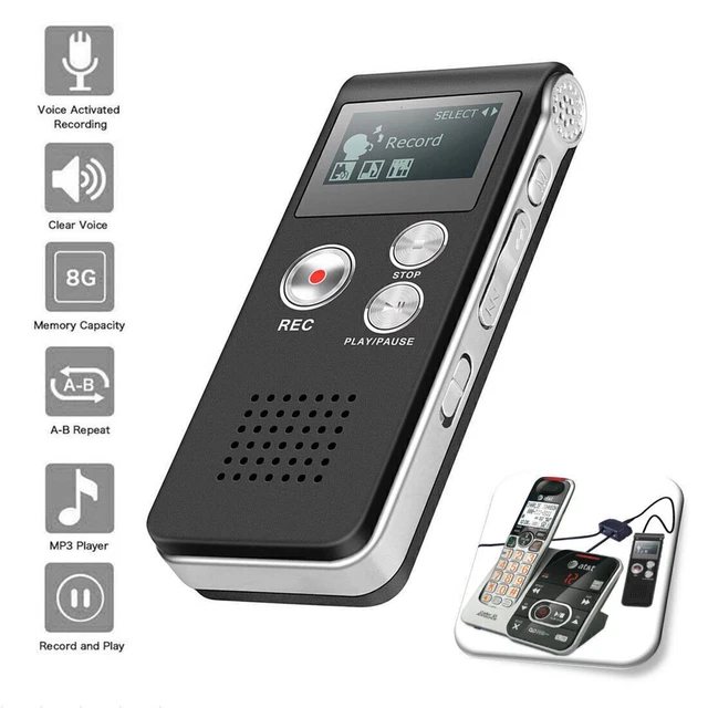 Mini Small Spy Lecture Digital Voice Recorder Dictaphone Audio Sound Recorder999