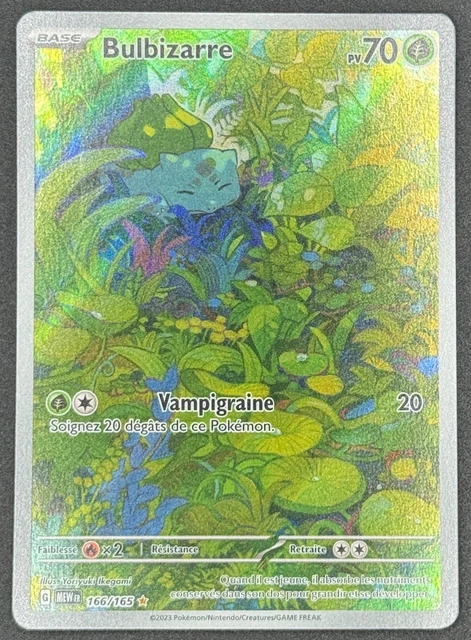 CARTE POKEMON BULBIZARRE 166/165 AR Secrète EV3.5 MEW 151 FR NEUF EUR 7,45 - FR