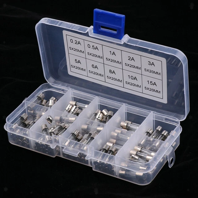 100 pièces support fusible de type vis sécurisé et durable pour fusibles en v