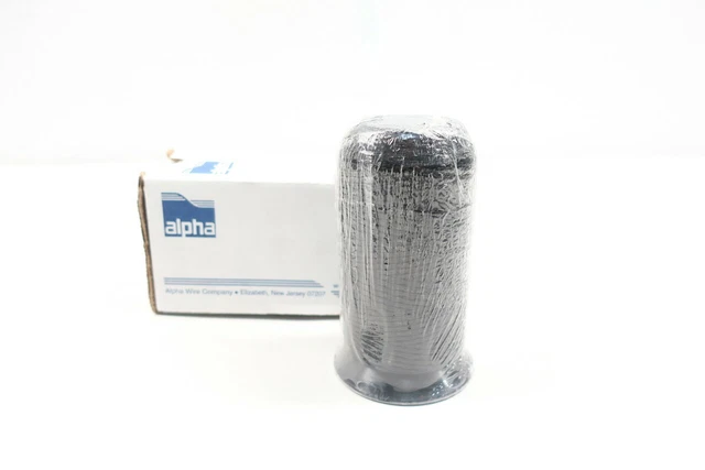 Alpha LC136 Black Nylon Lacing Cord 500yards