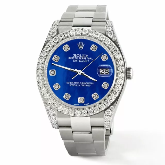 Rolex datejust 41 blu cheap